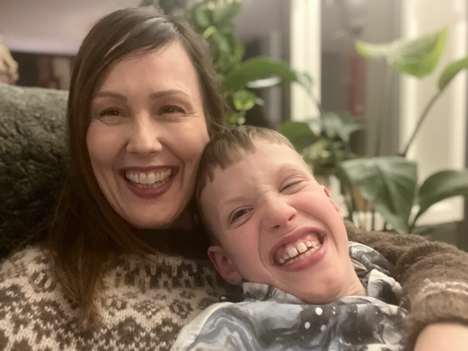 KJÆRLIGHET: For Cathrine og Martin er det viktig å legge til rette for at Elia skal få kjenne på selvstendighet og mestringsfølelse.