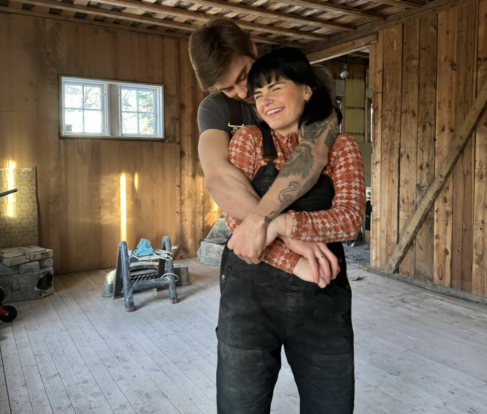 SAMMEN I KAOSET: – Jeg og Oskar drømmer om de samme tingene og deler de samme verdiene, forteller Ulrikke.