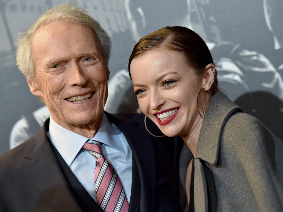 FILMPREMIERE: Clint og datteren Francesca Eastwood avbildet i 2018.