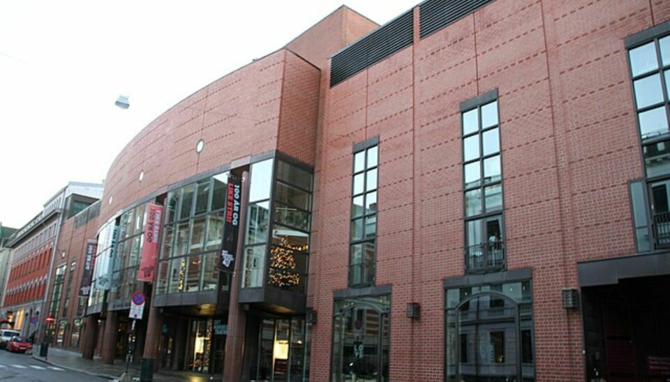 JOBBET HER: Det Norske Teatret i Oslo var Rolf Just Nilsens arbeidsgiver fra 1968 til 1981.