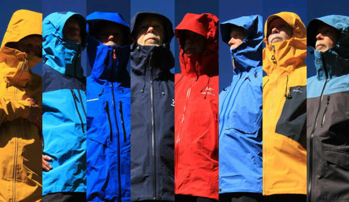 Test av åtte skalljakker: Tre jakker kniver om førsteplassen