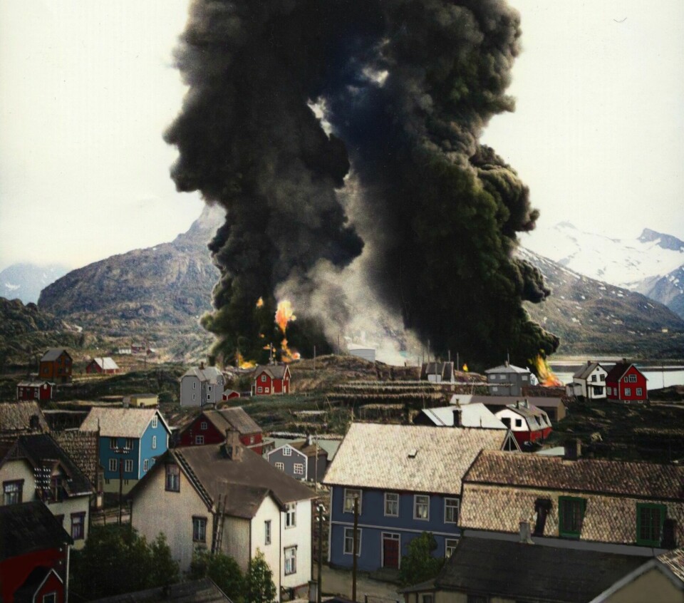 Angrepet på Norge: Bildene du aldri har sett før