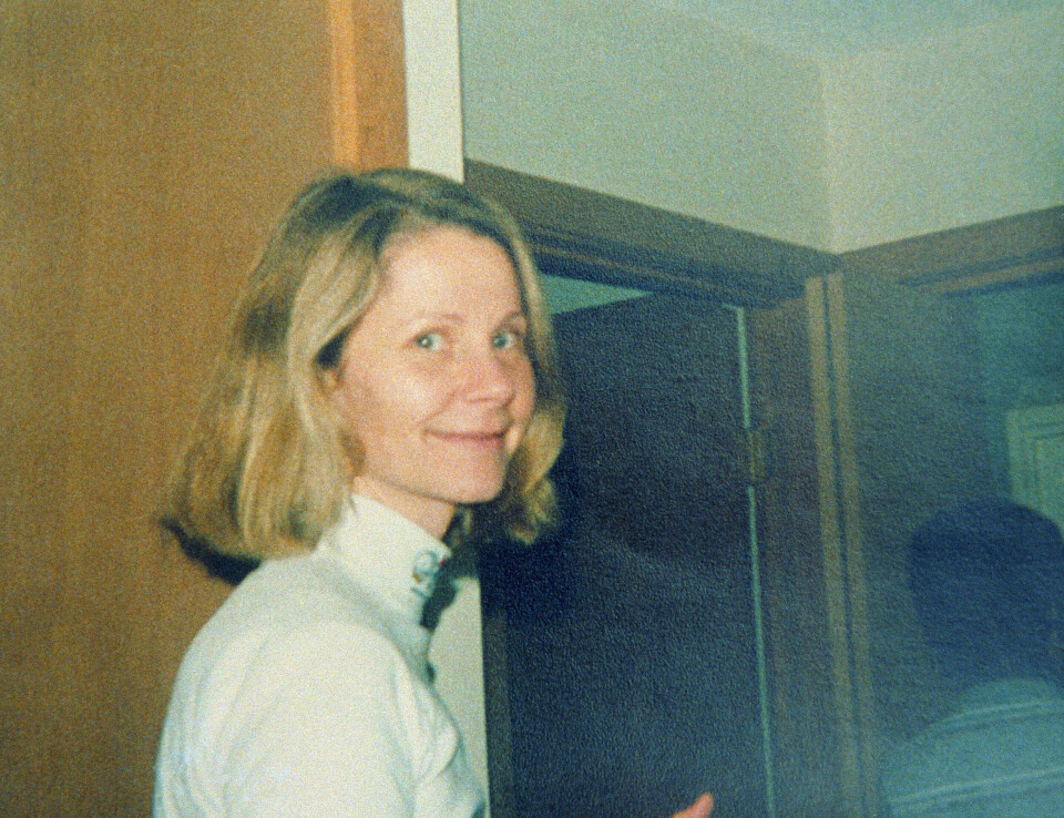 OFFERET: Danske Helle var en flyvertinne som giftet seg med en amerikansk pilot. Paret bosatte seg i delstaten Connecticut.