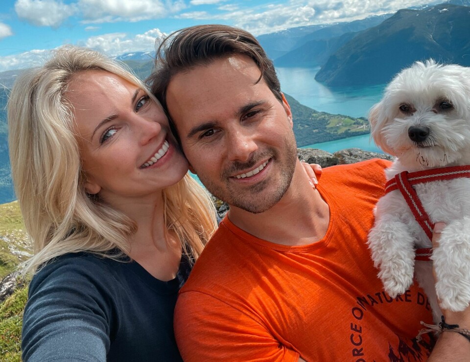 NORGESFERIE: Emilie og Michael har allerede reist mye sammen. – Vi elsker Norgesferie og velger oss det i sommer – etter vielsen, forteller hun. Hvor har de ennå ikke bestemt.