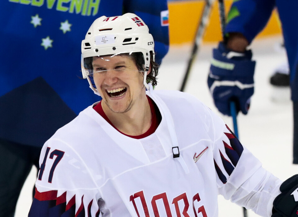 PÅ ISEN: Alexander Bonsaksen la opp etter årets sesong i Vålerenga Hockey.