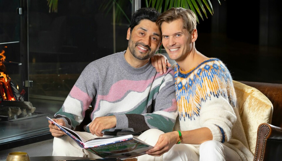 FORELSKET: Forholdet mellom Noman og Henrik startet med vennskap og en felles lidenskap for å besøke de delene av verden folk flest gjerne styrer unna.