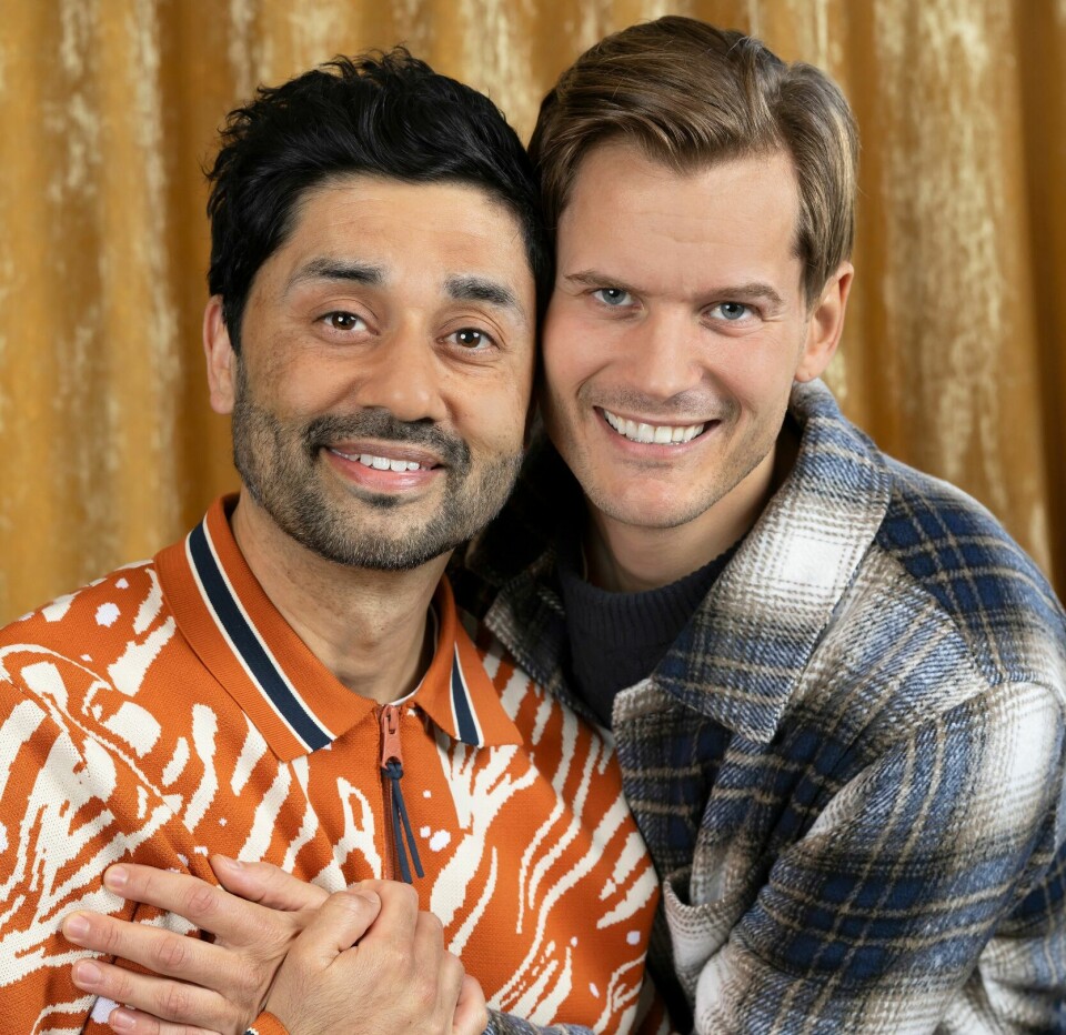 FLOTT PAR: Henrik beskriver møtet med Noman som «å komme hjem».