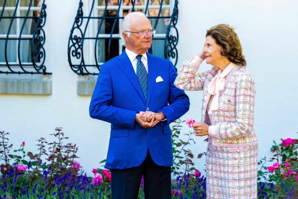 SENDTE SILVIA: Kong Carl Gustaf mente at det vare best at dronningen tok den alvorlige samtalen med Victoria og Daniel.