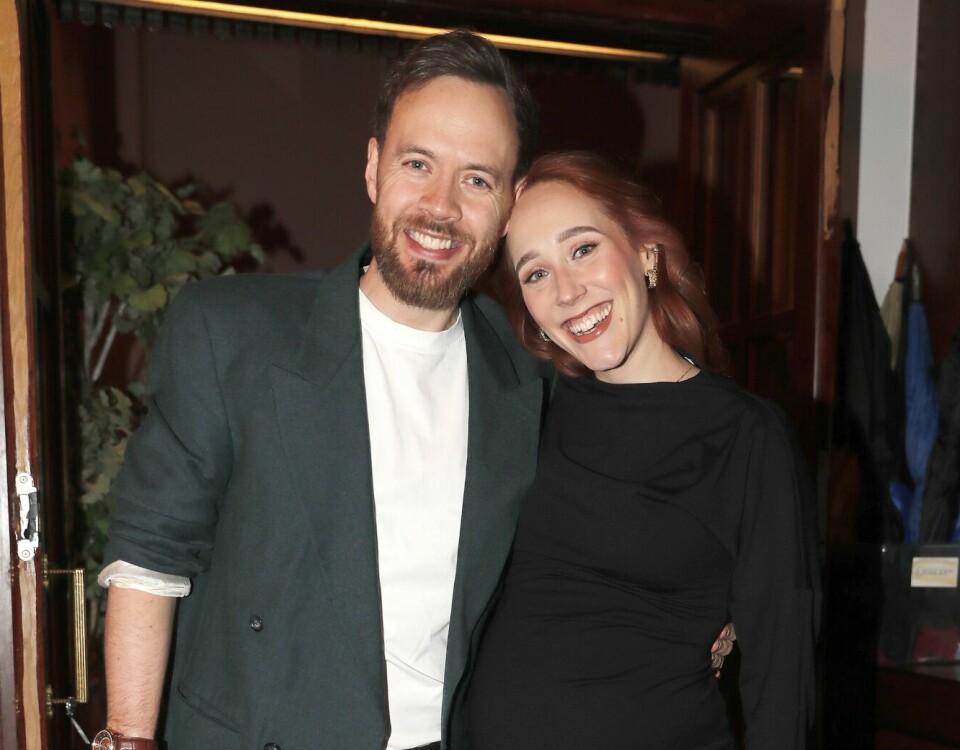 FORELDRE: Scott og Pernille Maurstad har blitt foreldre for første gang