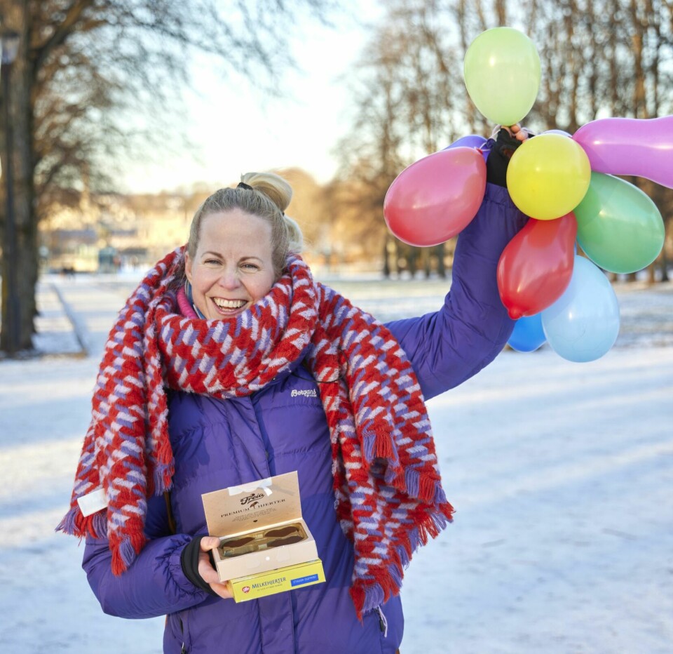 SPRER GLEDE: Marit Sofienlund Almquist startet Gledessprederne etter en tøff skilsmisse. Nå vil hun spre gleden til andre.
