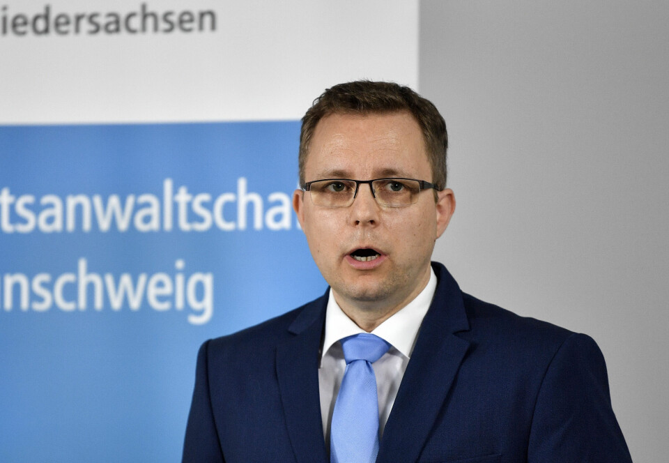 SIKKER PÅ AT HAN HAR RETT MANN: Påtaleansvarlig Hans Christian Wolters har tidligere uttalt at han er sikker på at den mistenkte Christian Brückner står bak Madeleines forsvinning. –Men vi trenger mer for å kunne ta ut tiltale. Vi må kunne bevise at han, og ikke bare mobiltelefonen hans, var på åstedet, uttalte han i et intervju med 48 Hours.