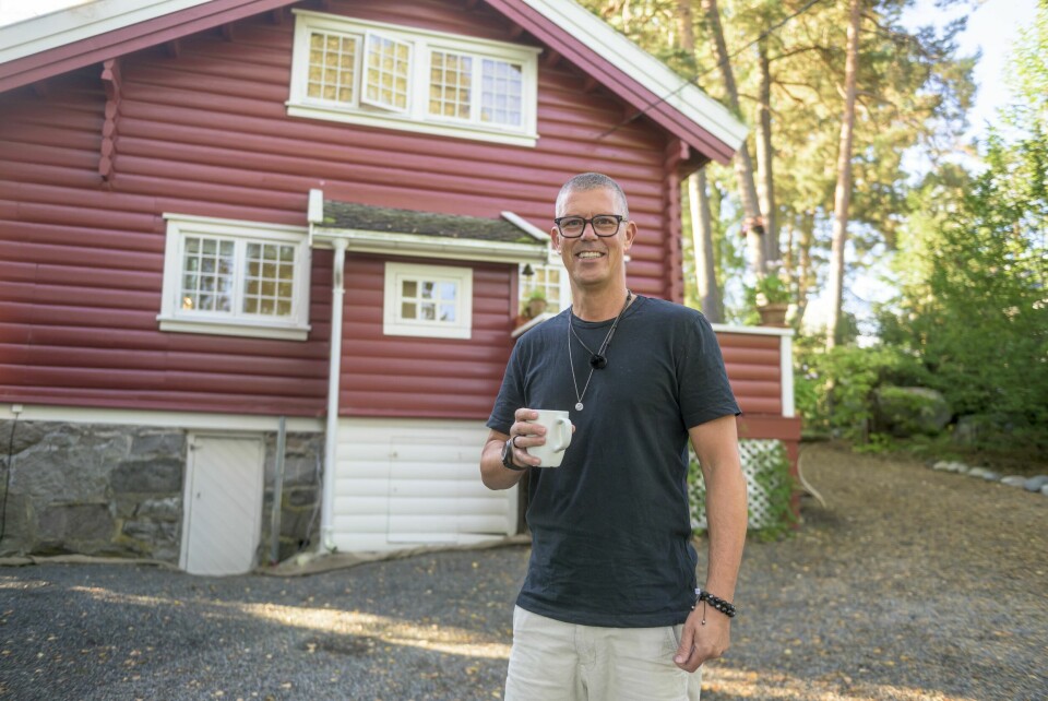 SPILTE LITE: Jan Fredrik Karlsen startet som skyggespiller. Han mener selv han er en sosial type, men en ekstremt dårlig spiller.