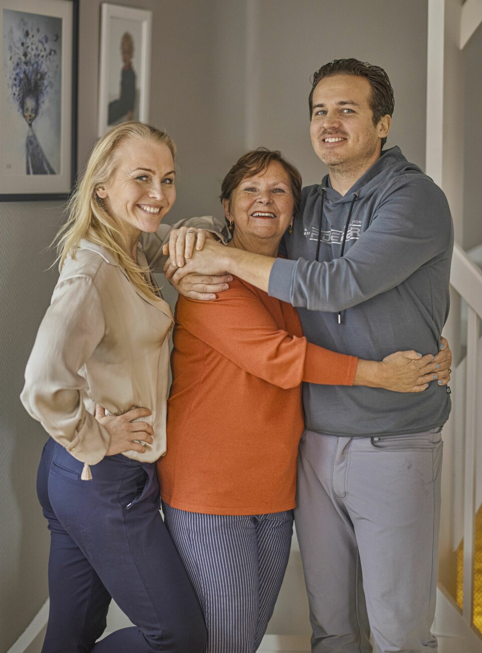FORNØYD SVIGERMOR: Det tok sin tid før Gyda og Bjørnar ble et par. At det endelig ble de to er svigermor Hanne glad for.