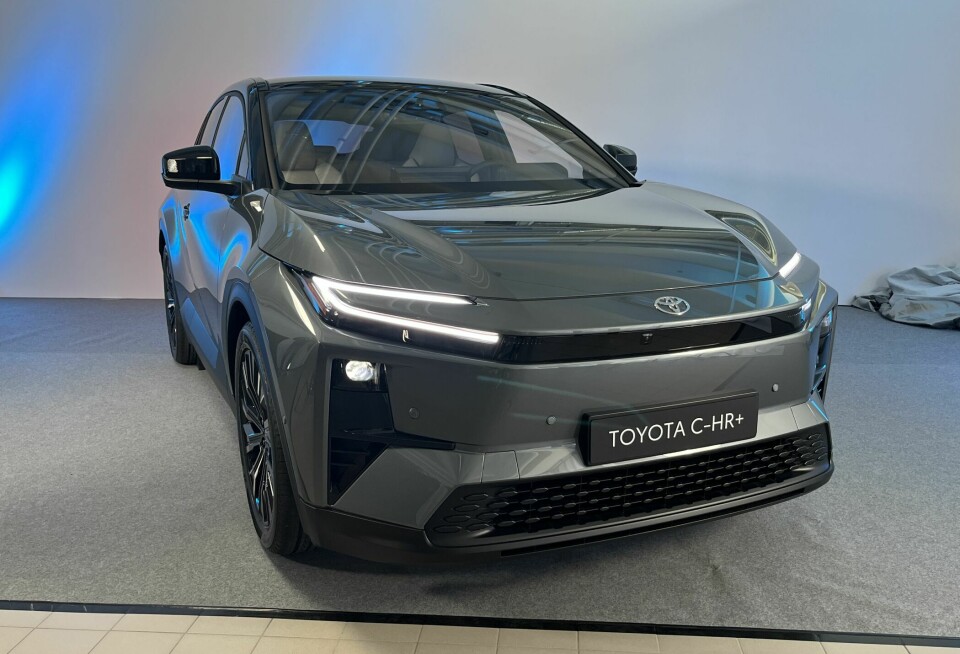 LEVERING: Toyota åpner snart for bestilling av C-HR+. Prisene er ikke klare, men leveringene starter før jul, noe som også omfatter 4WD-versjonen.
