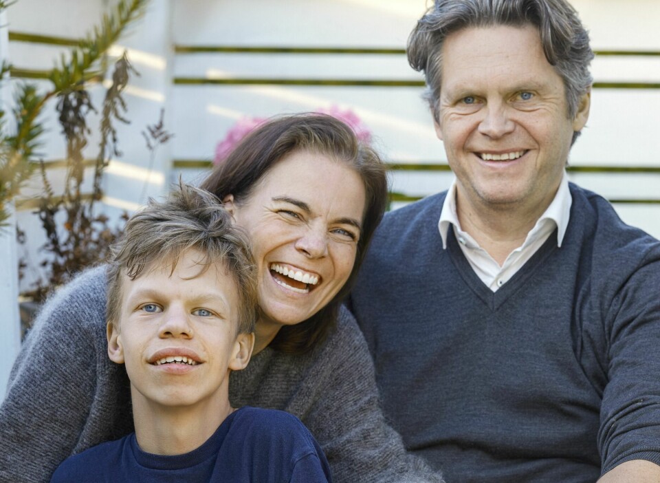 STOLTE: – Vi er selvfølgelig stolte av Mikkel, sier mamma Martine og pappa Thomas Munthe.