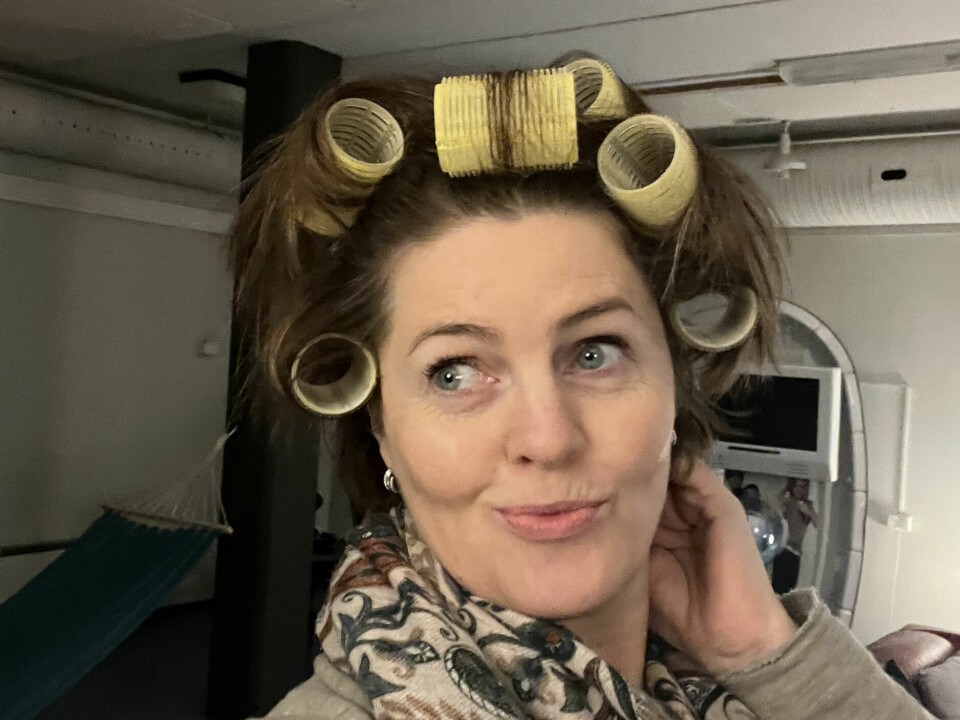 FLINK PIKE: Jeg har det gøyere nå enn da jeg var flink pike. Da hadde for eksempel det å ta i hårruller riktig vært viktigere!