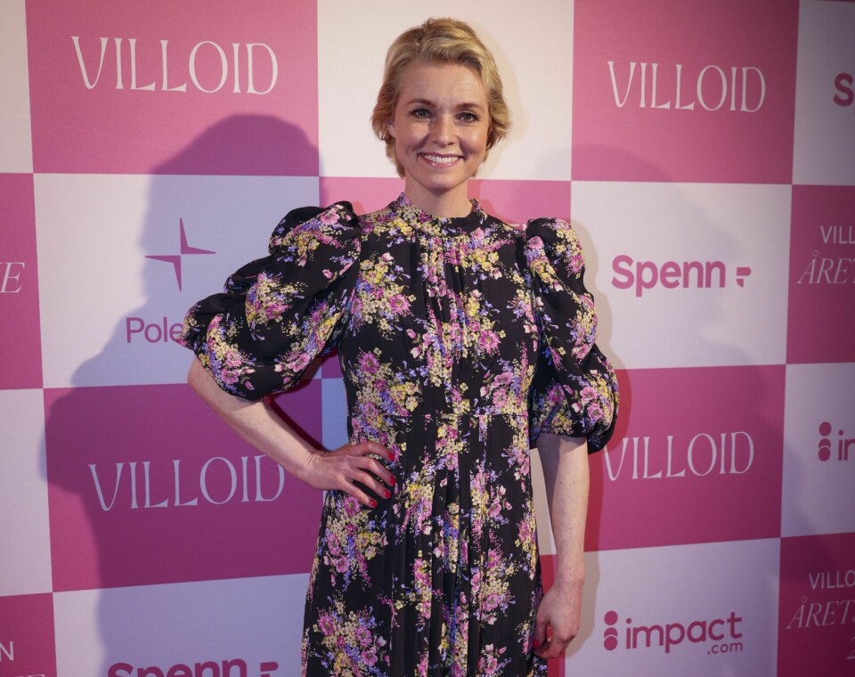 TILBAKE PÅ RØD LØPER: I mars dukket Henriette Bruusgaard opp på den røde løperen under utdelingen av Villoid-prisen i Oslo.