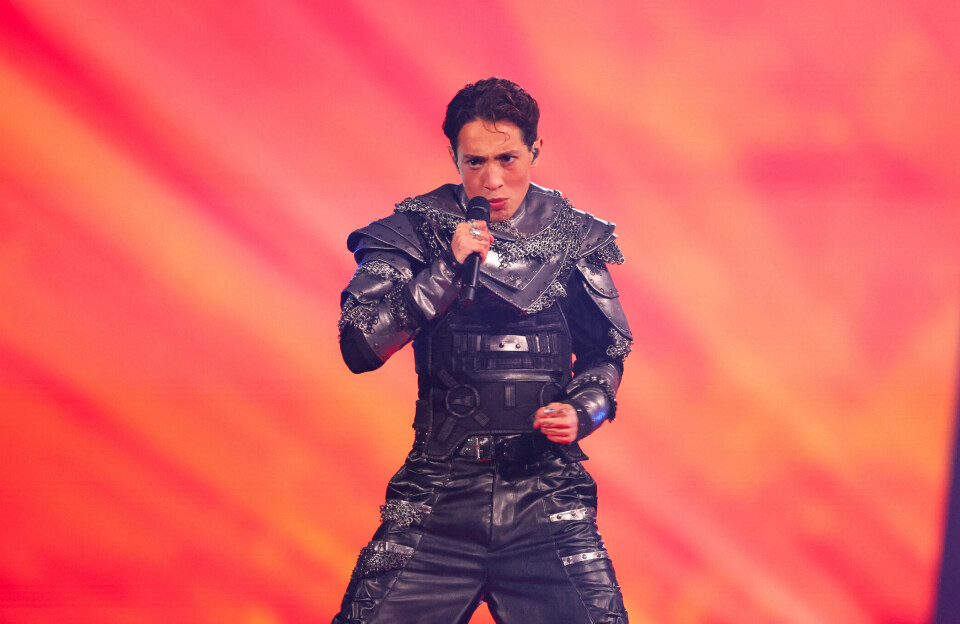 KAN HAN OVERRASKE: Kyle Alessandro levnes ikke de helt store sjansene av bookmakerne, men det har skjedd overraskelser i Eurovision tidligere. Her er han avbildet under generalprøven 12. mai.