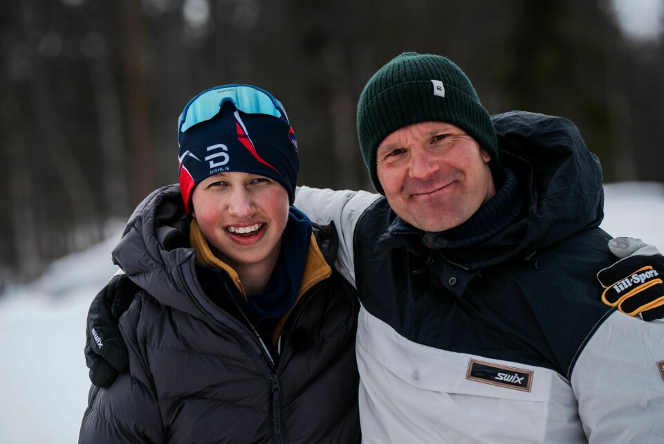 KOMPISER: Peder har bare godord å si om Øystein «Pølsa» som trener og mentor.
