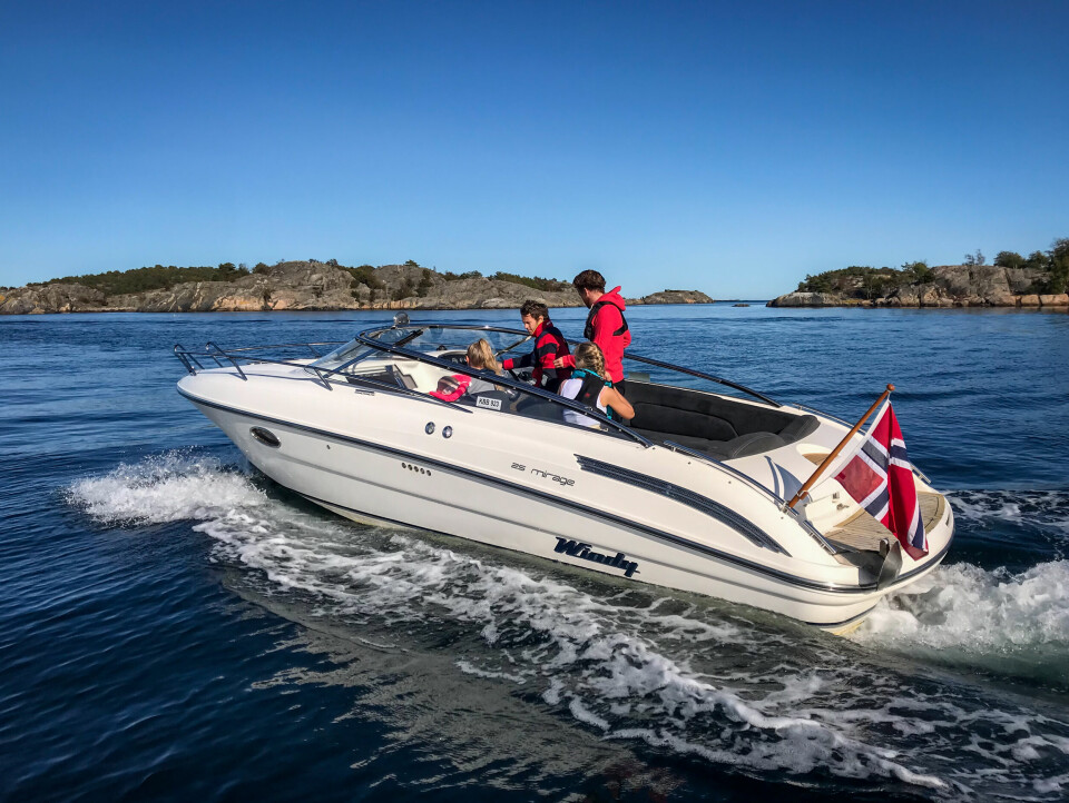 ELEGANT: Designet har fått over 25 år på baken, men Mirage har en tidløs eleganse som ikke går av moten hos Windy-entusiastene.