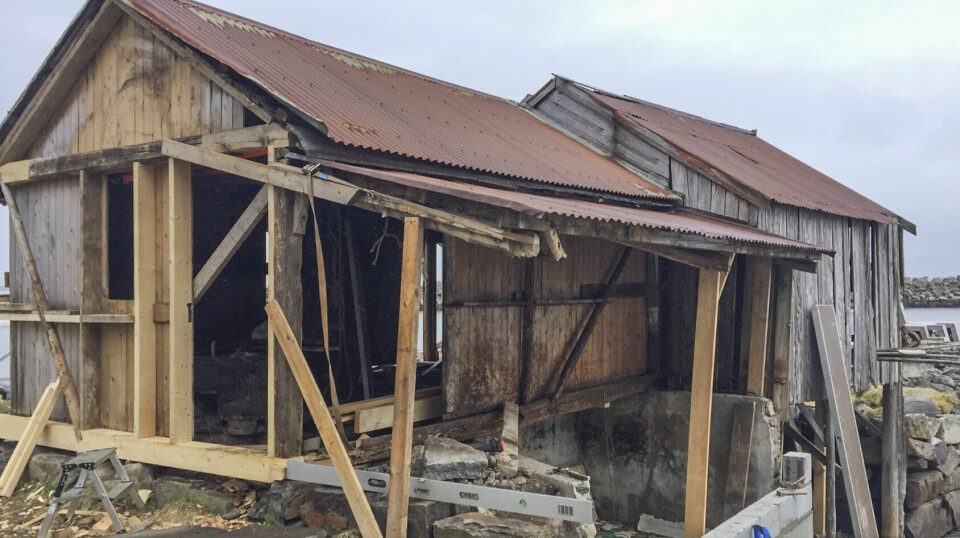 FØR: Slik har trandamperiet sett ut.