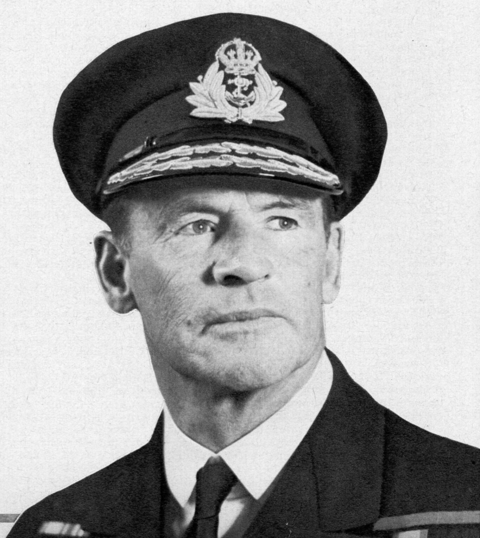 NORGESVENNEN: Lord Mountevans var en ekte norgesvenn med norsk kone og en fascinasjon med landet. Han valgte også å bli gravlagt i Norge.