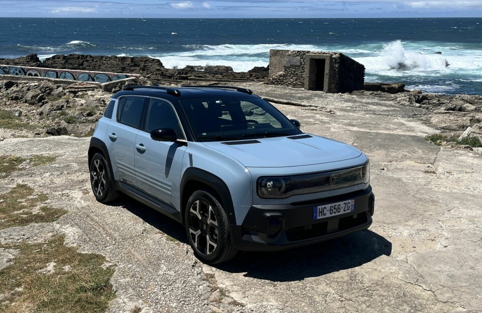 I VINDEN: Elektriske Renault 4 koster fra 321 980 kroner med 52 kWt-batteri, som skal gi en rekkevidde rett over 400 kilometer.