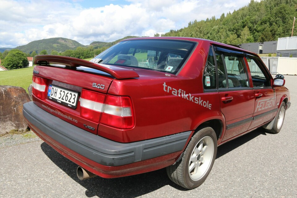 POPULÆRT: Dette er den skolebilen hos trafikkskolen som er mest brukt.
