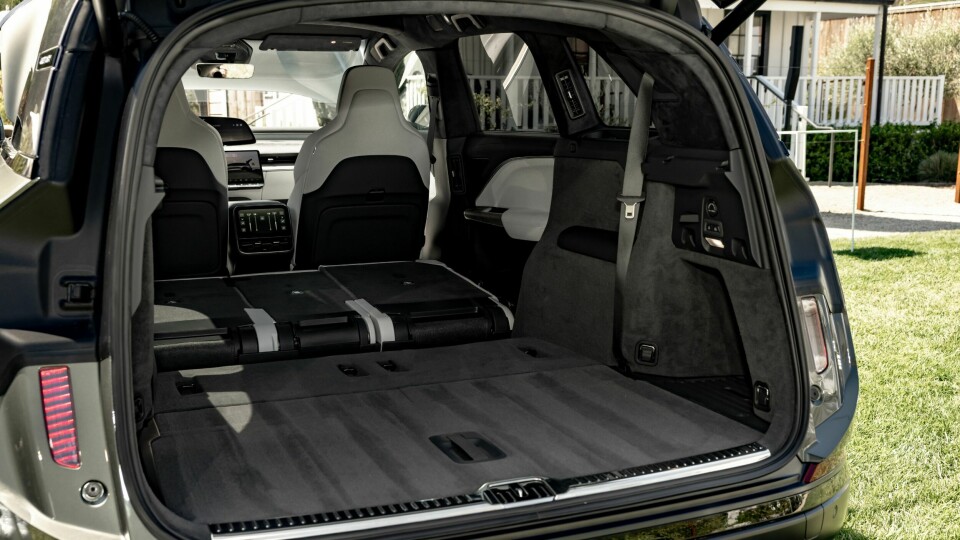 VAREBIL: Syvseteren har opptil 3140 liter lagringskapasitet, mens femseteren varter opp med 3400 liter. Gravity kan trekke henger på opptil 2700 kilo.