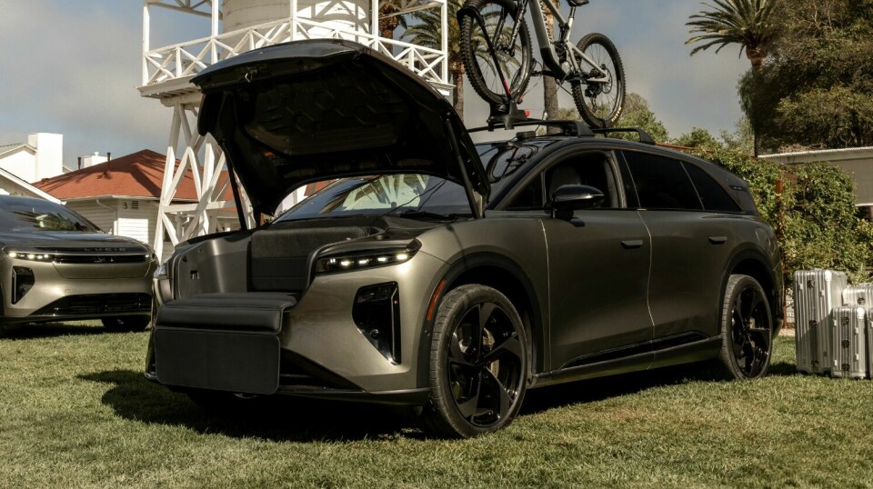 FRONTLAST: Gravity har også frunk.