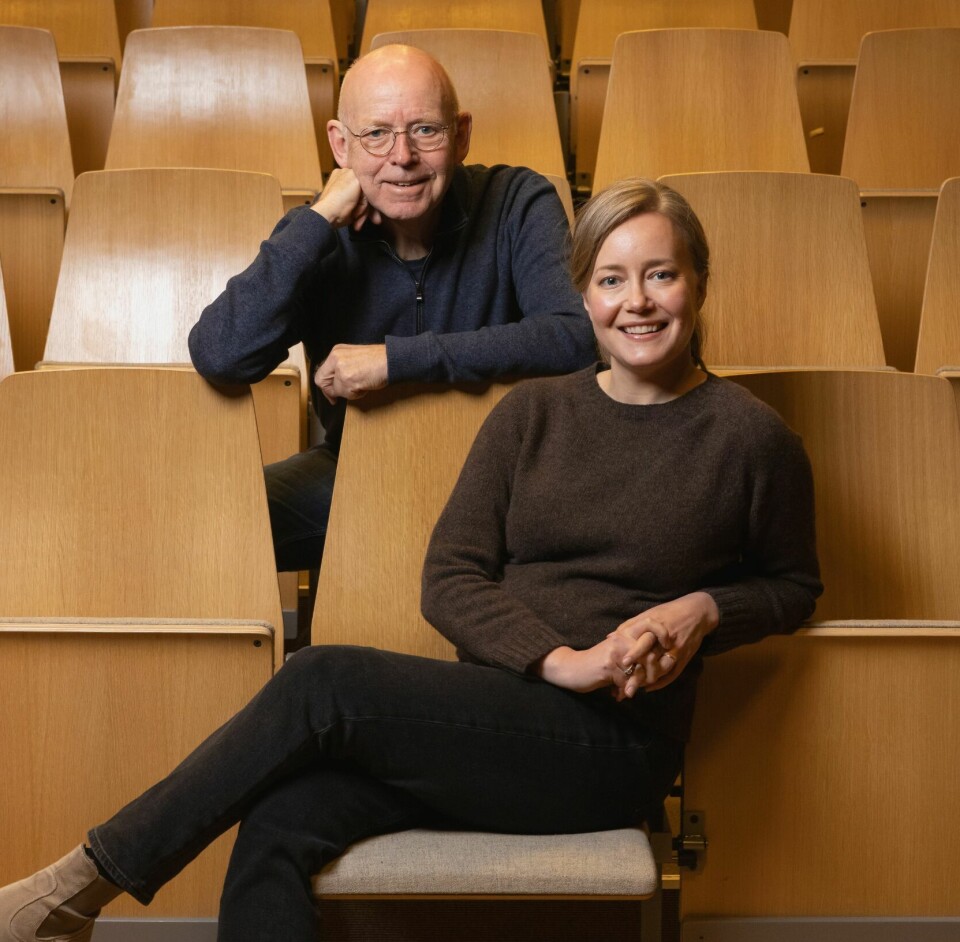 DUKET FOR FEST: Far og datter ser frem til aldringsfestivalen i Bergen i slutten av mai – med en rekke gratis arrangementer på bl.a. Litteraturhuset.