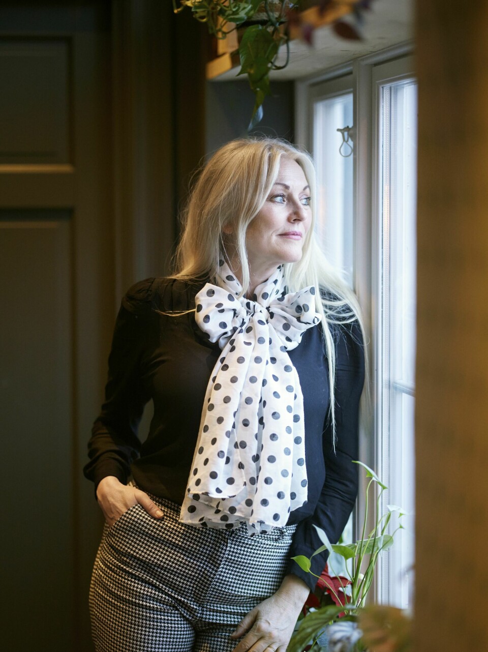 KLAR TALE: Denne jenta sier rett ut hva hun mener, gjerne med et smil, og evner å være seg sjøl mer enn mange.