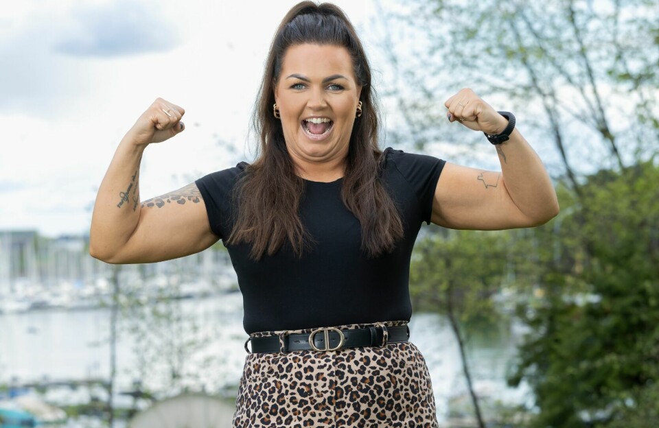 NEI TIL HOBBYPLATE-MØBLER: Marianne Skrede (38) har fått nok av å lage møbler av hobbyplater.