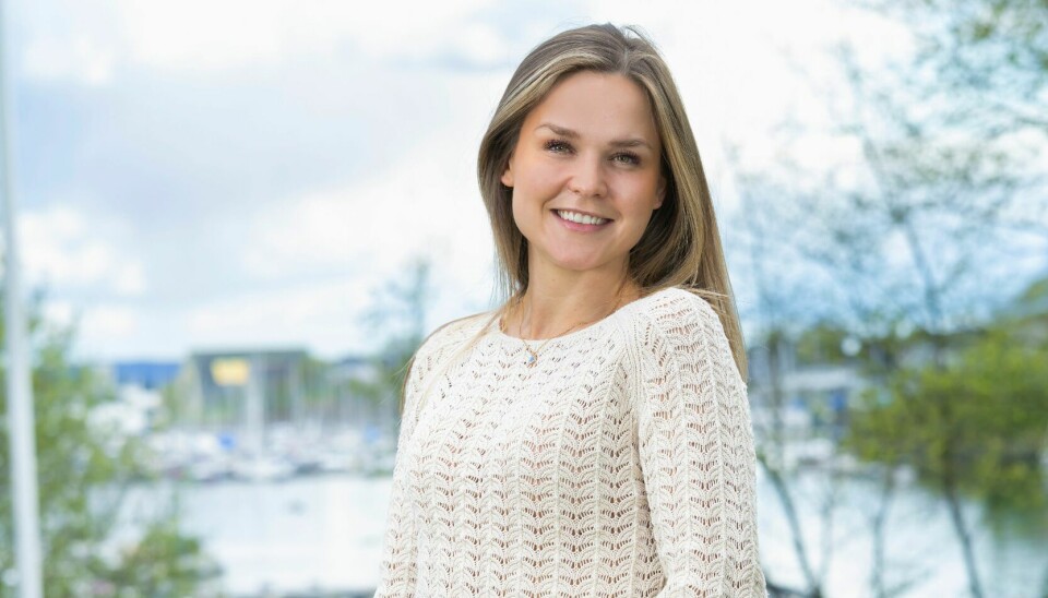 BLE SOM EN FAMILIE: Dina Mikalsen (31) følte at gjengen i Sommerhytta ble som en sammensveiset familie.