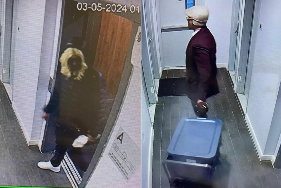VAKTE OPPSIKT: Mannen som dukket opp i stadig nye forkledninger fikk vaktmesteren til å lure på hva som foregikk.