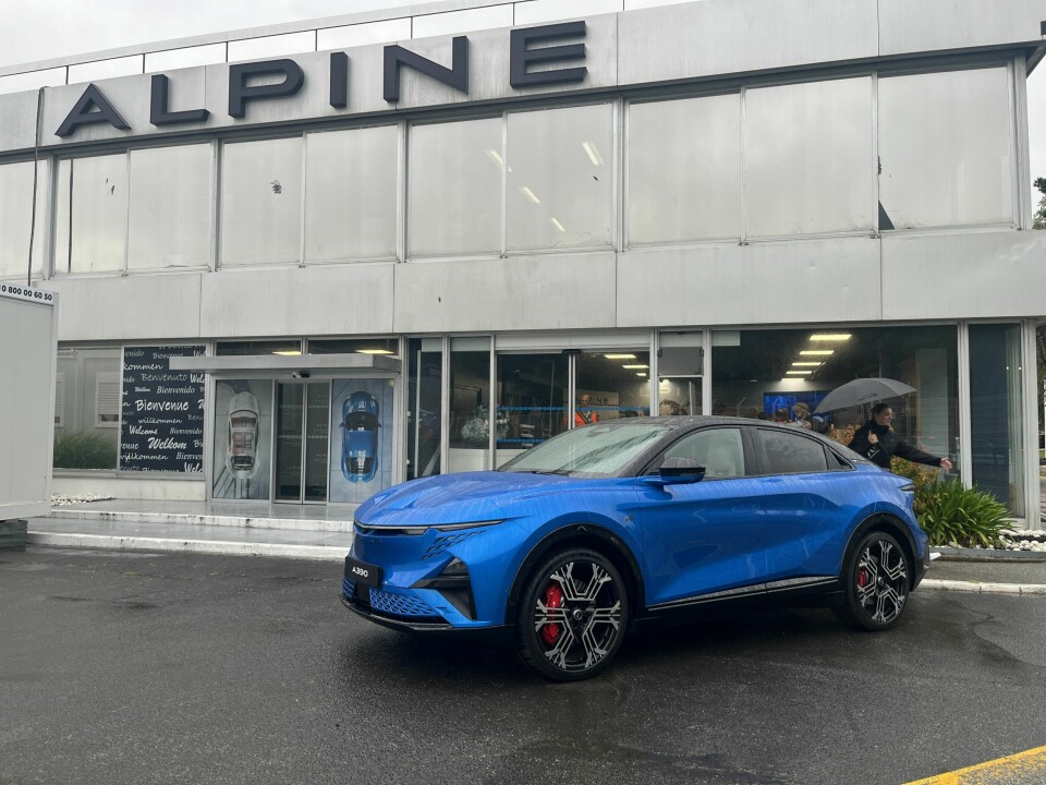 FRANSK PRODUKSJON: A390 skal produseres ved Alpine-fabrikken i Dieppe i Normandie, side om side med A110.