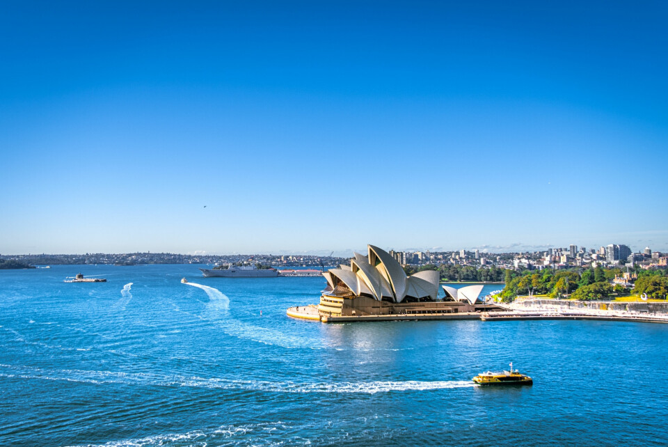 SPENNENDE KONTINENT: Sydney, der prinsessen skal tilbringe de neste årene, ligger i Australia, helt på den andre siden av jordkloden.