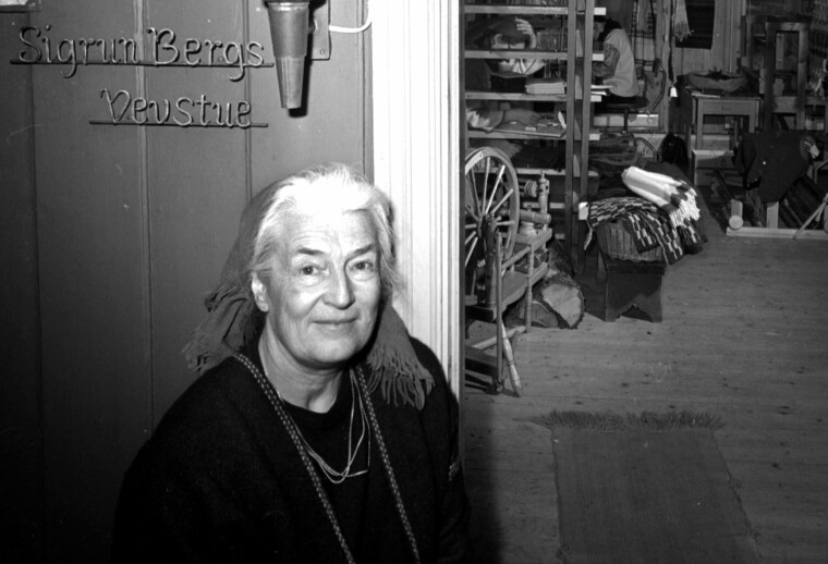 KUNSTNER OG GRÜNDER: Hun gikk motstrøms, skilte seg fra ektemannen, grunnla sin egen bedrift og ble en driftig forretningskvinne.