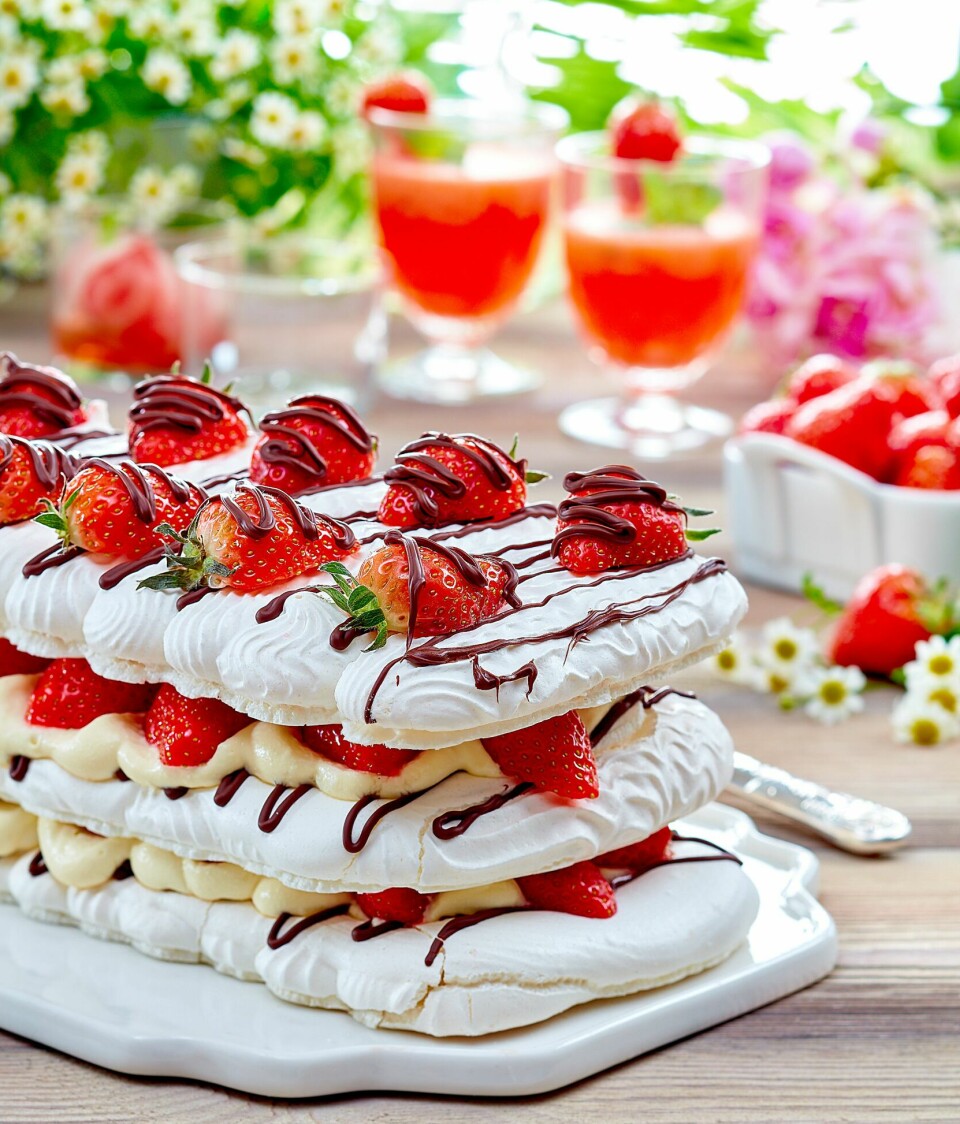 FRISTENDE: En kake som er perfekt til sommerfesten.