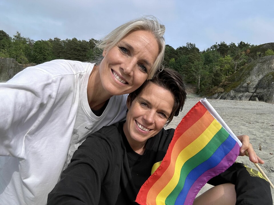 FORBILDER: Gro er gift med Anja Hammerseng-Edin. Paret står opp for at alle skal få lov til å elske den de vil.