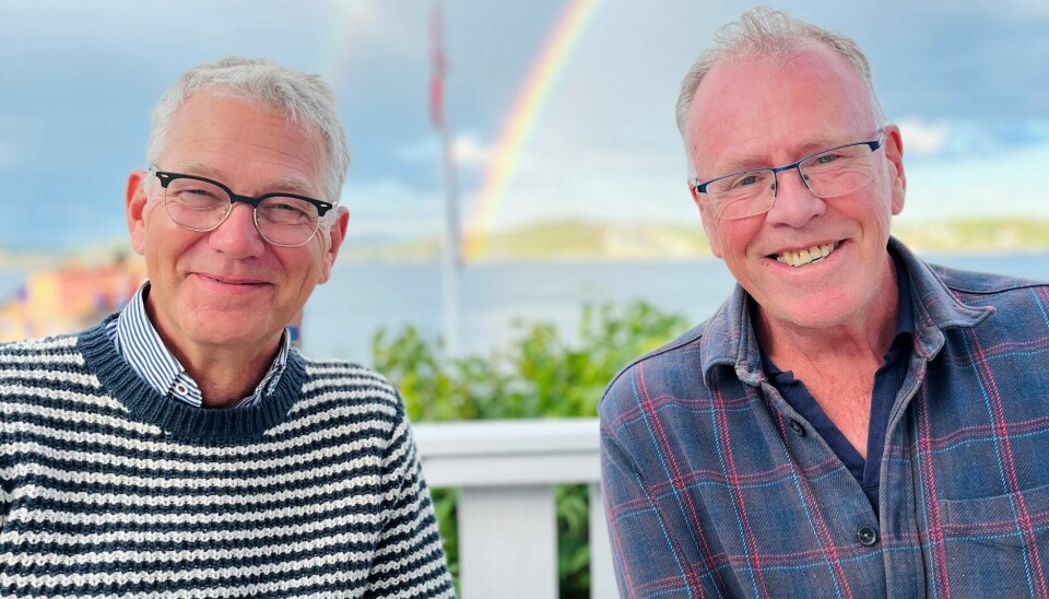 ÅPENHET: At bestefar Morten Schou er gift med Tore Edvard Berghaust vekker på ingen måte oppsikt blant vennene til Marie Lundes barn. – Det viser at vi har tatt et betydelig steg i riktig retning, skriver Marie.