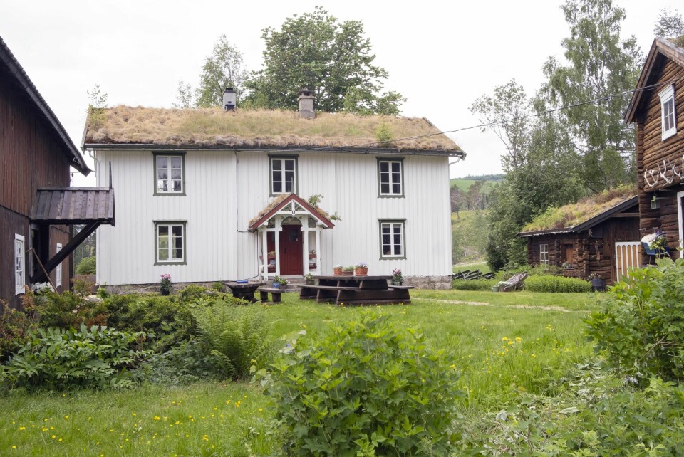 LANG HISTORIE: Trønderlåna på småbruket Fosskleven er fra ca. 1733.