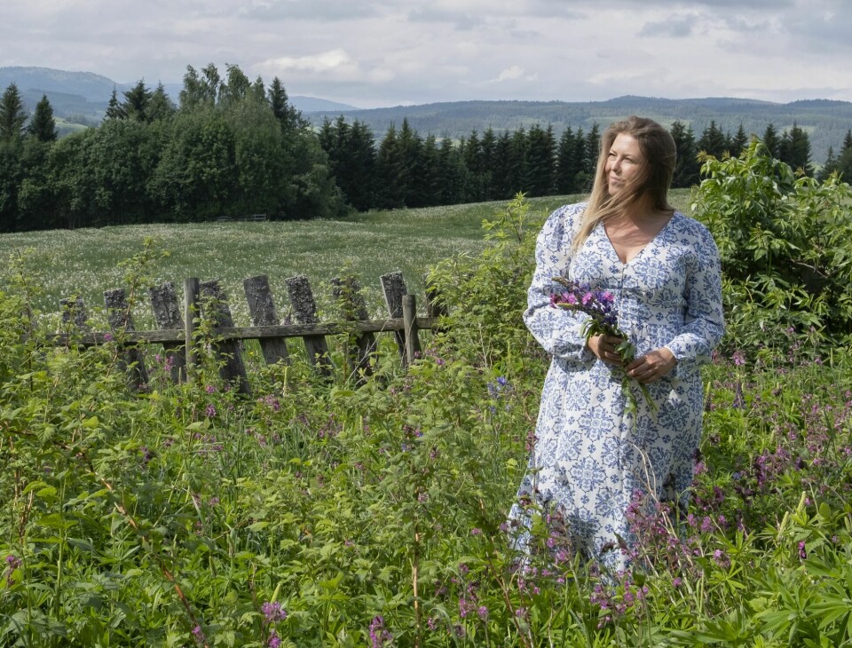 NATUR: Lisa Marie liker naturen, og trives godt.