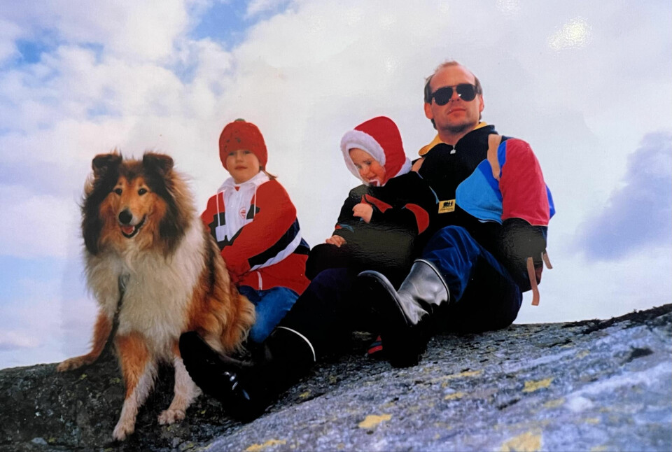 ALENE MED PAPPA: Hanne Alice og søsteren Andrea vokste opp med verdens beste pappa. Men så døde han også.