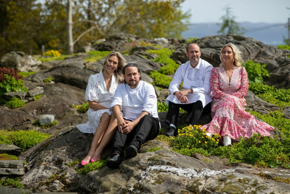 KJÆRLIGHET: Både Arnt og Ørjan fant kjærligheten på kjøkkenet. Camilla er utdannet kokk, Cecilie er restaurantsjef sammen med Ørjan.