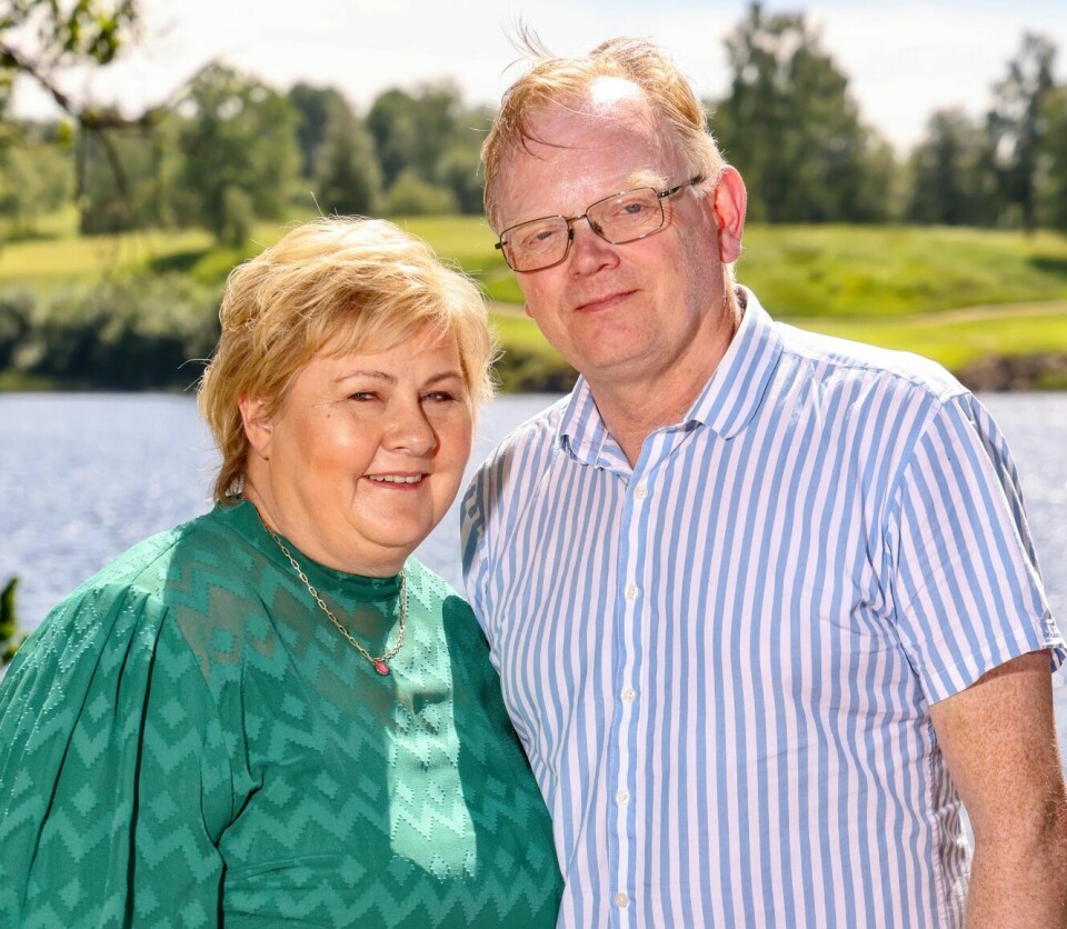 GODT GIFT: Erna og Sindre har vært gift siden 1996.