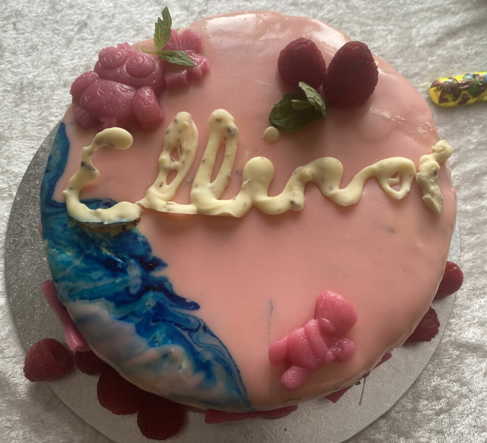 KAKE: Lilja er glad i å bake flotte kaker.