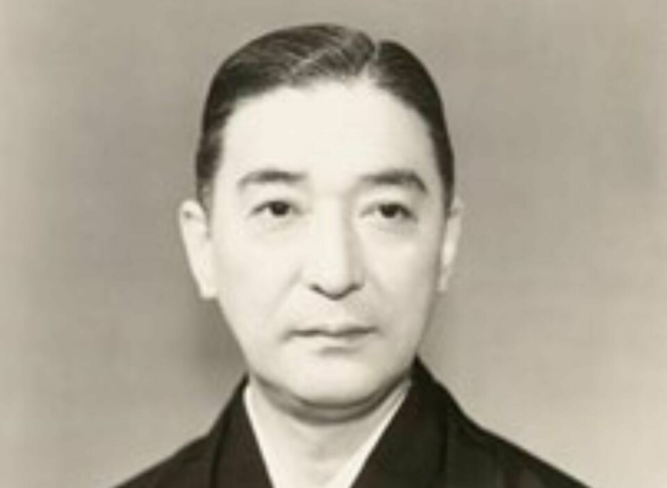 MENTE HAN VAR IMMUN: Nasjonalikon og skuespiller Bando Mitsugoro VIII (68) mente han hadde utviklet en evne til å motstå giften i fuguens lever. Men inntak av fire porsjoner fugu-lever under et restaurantbesøk 16. januar 1975, skulle bli det siste den folkekjære skuespilleren gjorde.