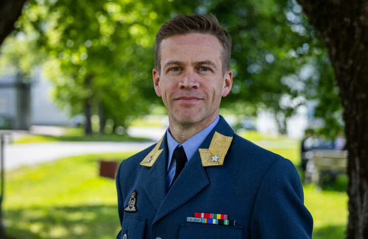 Brigader Terje Sørbø, sjef Luftforsvarets forsyningskommando.
