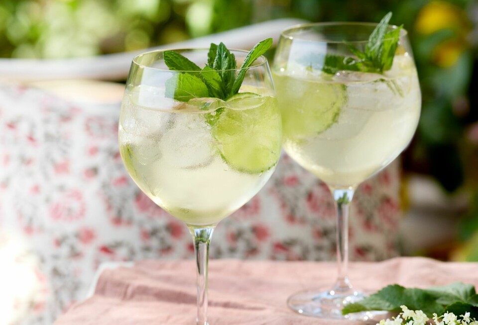 Sprudlende hylleblomstspritz.